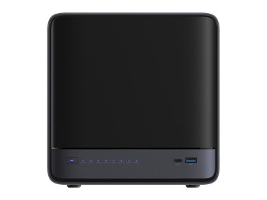 MINIS FORUM NAS N5 Air Ryzen H255 Mini PC (16GB RAM + 64GB de armazenamento)