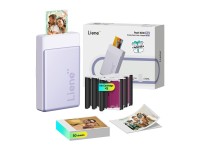 LIENE Pearl N200 Pro 2x3" Portable Photo Printer (Purple) LIENE Pearl N200 Pro 2x3" Portable Photo Printer (Purple)