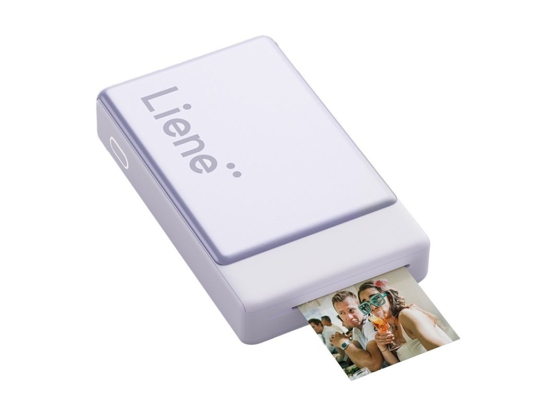 LIENE Pearl N200 Pro 2x3" Portable Photo Printer (Purple)