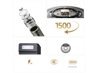 Bateria de l�tio Orico Ener-G EG5C 1,5V 2100mWh AA recarreg�vel via USB-C, pacote com 4 unidades.