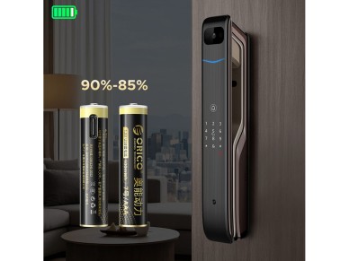 Orico Ener-G EG7C AAA Lithium Battery 1.5V 500mWh USB-C Rechargeable Battery with Charging Cable 2 p