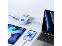 Regleta de alimentación Orico AP3 de 20 W GaN 5 en 1: 2 puertos CA + 2 puertos USB-A + 1 puerto USB- Regleta de alimentación Orico AP3 de 20 W GaN 5 en 1: 2 puertos CA + 2 puertos USB-A + 1 puerto USB-