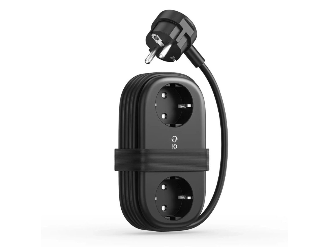 Regleta de alimentación Orico AP3 de 20 W GaN 5 en 1: 2 puertos CA + 2 puertos USB-A + 1 puerto USB-