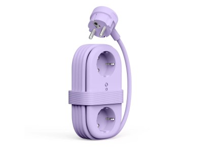 Orico AP3 65W GaN 6in1 Power Strip 2x AC + 2x USB-A + 2x USB-C - Purple Orico AP3 65W GaN 6in1 Power Strip 2x AC + 2x USB-A + 2x USB-C - Purple