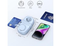 Regleta de alimentación Orico AP3 de 65 W GaN 6 en 1: 2 puertos CA + 2 puertos USB-A + 2 puertos USB Regleta de alimentación Orico AP3 de 65 W GaN 6 en 1: 2 puertos CA + 2 puertos USB-A + 2 puertos USB