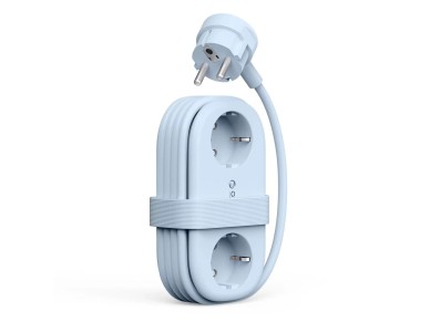 Orico AP3 65W GaN 6in1 Power Strip 2x AC + 2x USB-A + 2x USB-C - Blue Orico AP3 65W GaN 6in1 Power Strip 2x AC + 2x USB-A + 2x USB-C - Blue