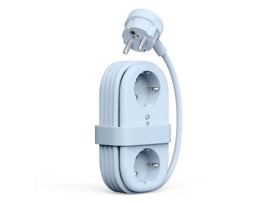 Regleta de alimentación Orico AP3 de 65 W GaN 6 en 1: 2 puertos CA + 2 puertos USB-A + 2 puertos USB