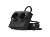 Orico PDC25 25W 6in1 Power Strip 2x AC + 2x USB-A + 2x USB-C - Black