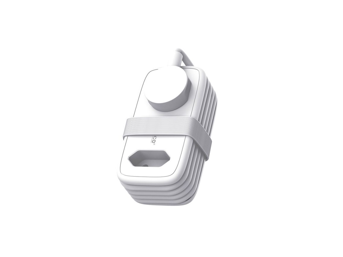 Orico AP3 65W GaN 6in1 Power Strip 2x AC + 2x USB-A + 2x USB-C - White