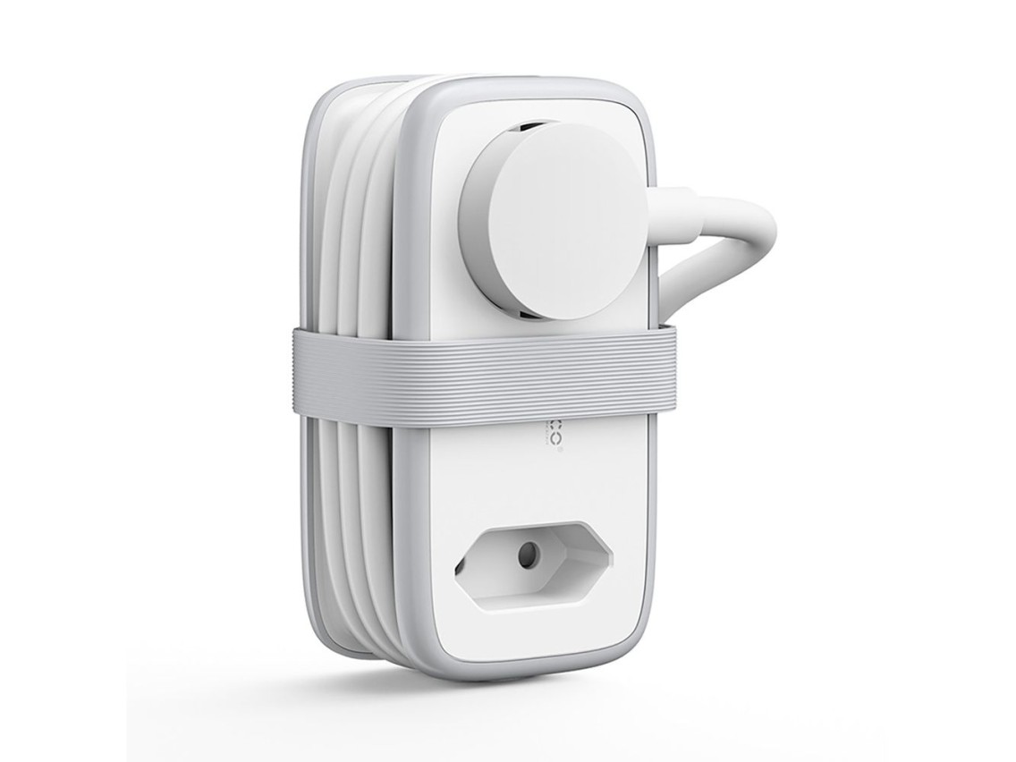 Orico AP3 65W GaN 6in1 Power Strip 2x AC + 2x USB-A + 2x USB-C - White