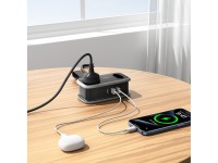 Regleta de alimentación Orico AP3 de 65 W GaN 6 en 1: 2 puertos CA + 2 puertos USB-A + 2 puertos USB Regleta de alimentación Orico AP3 de 65 W GaN 6 en 1: 2 puertos CA + 2 puertos USB-A + 2 puertos USB