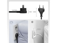 Orico PDC25 25W 6in1 Power Strip 2x AC + 2x USB-A + 2x USB-C - Black Orico PDC25 25W 6in1 Power Strip 2x AC + 2x USB-A + 2x USB-C - Black