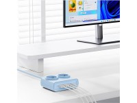 Regleta Orico PDC25 de 25 W 6 en 1: 2 puertos CA + 2 puertos USB-A + 2 puertos USB-C - Azul Regleta Orico PDC25 de 25 W 6 en 1: 2 puertos CA + 2 puertos USB-A + 2 puertos USB-C - Azul