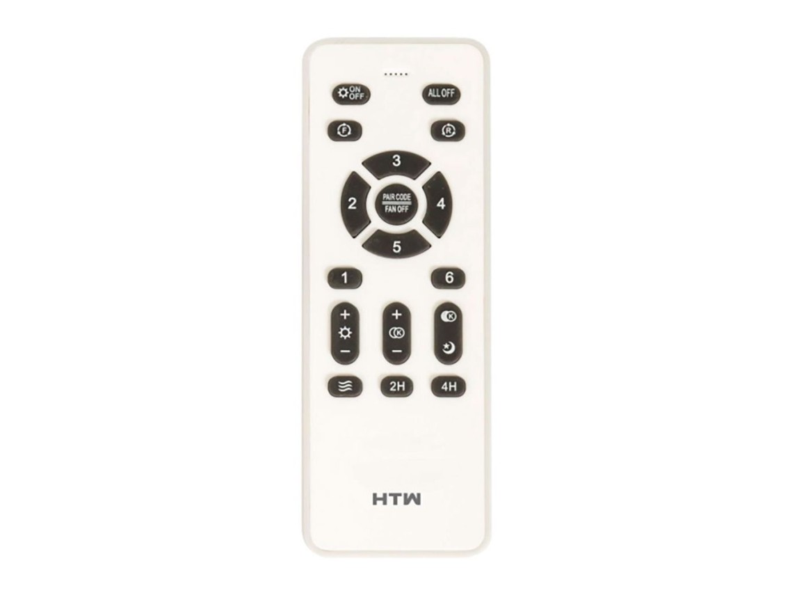 Ventilador de techo con aspas retr�ctiles, 65 w, 6 velocidades, blanco, �106 cm