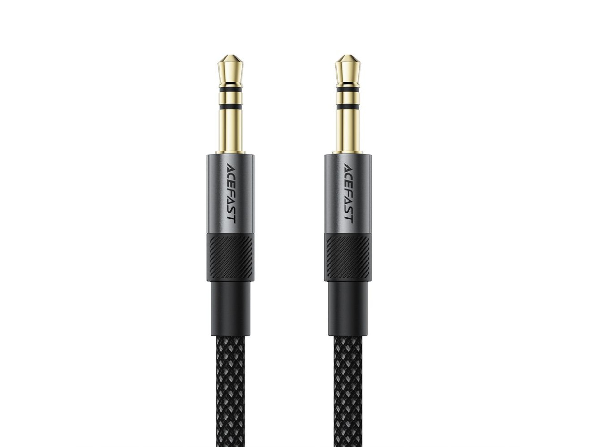 Cabo AUX Acefast J10 mini jack 3,5 mm 1 m - preto