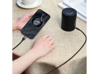Cable Acefast J11 USB-C a mini jack de 3,5 mm, 1 m - negro Cable Acefast J11 USB-C a mini jack de 3,5 mm, 1 m - negro