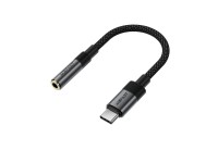 Acefast J12 USB-C to 3.5mm mini jack adapter - black
