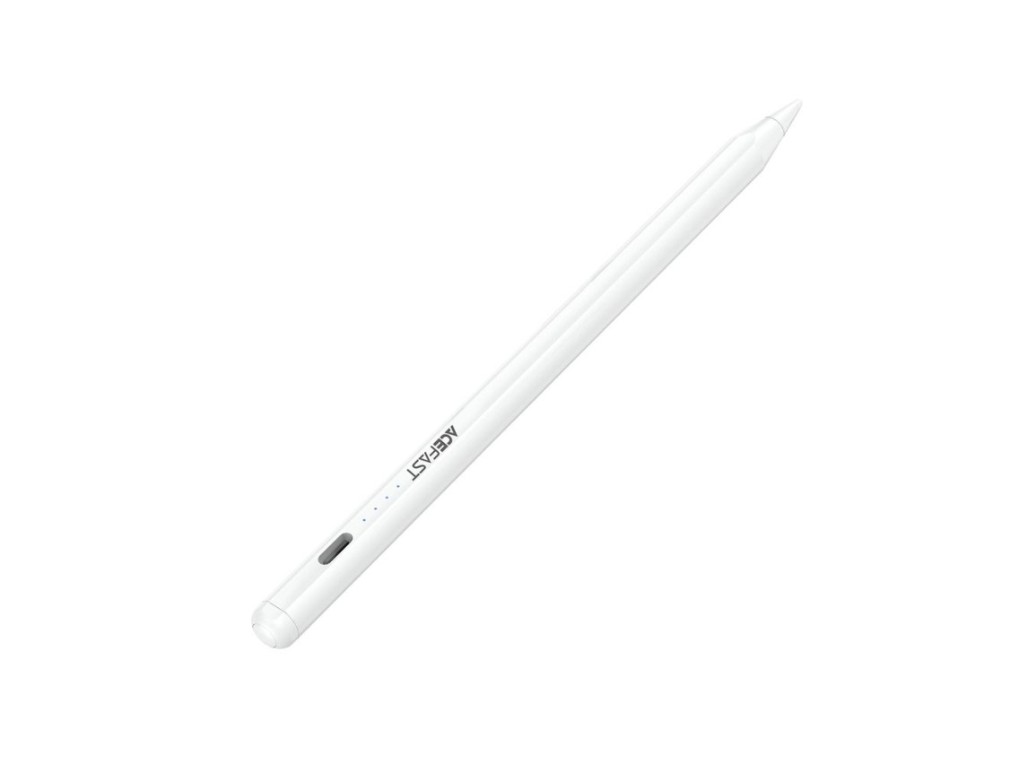 Lápiz óptico capacitivo universal Acefast V1 con 2 puntas intercambiables - Blanco