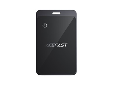 Dispositivo de posicionamiento de tarjeta met�lica Acefast S3, color gris metalizado �nico.