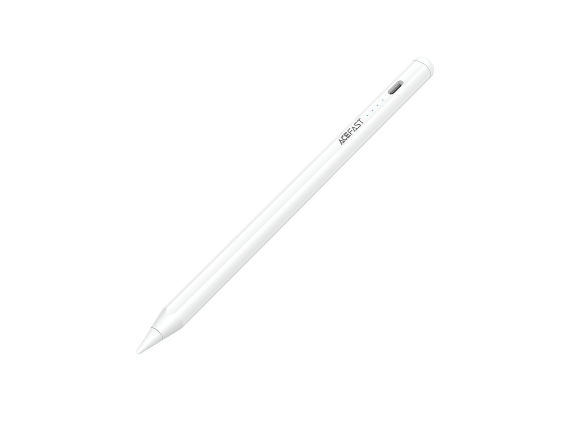 Lápiz óptico capacitivo universal Acefast V1 con 2 puntas intercambiables - Blanco