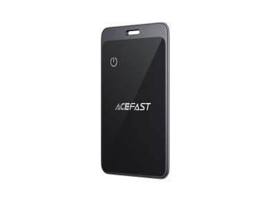 Dispositivo de posicionamiento de tarjeta met�lica Acefast S3, color gris metalizado �nico.