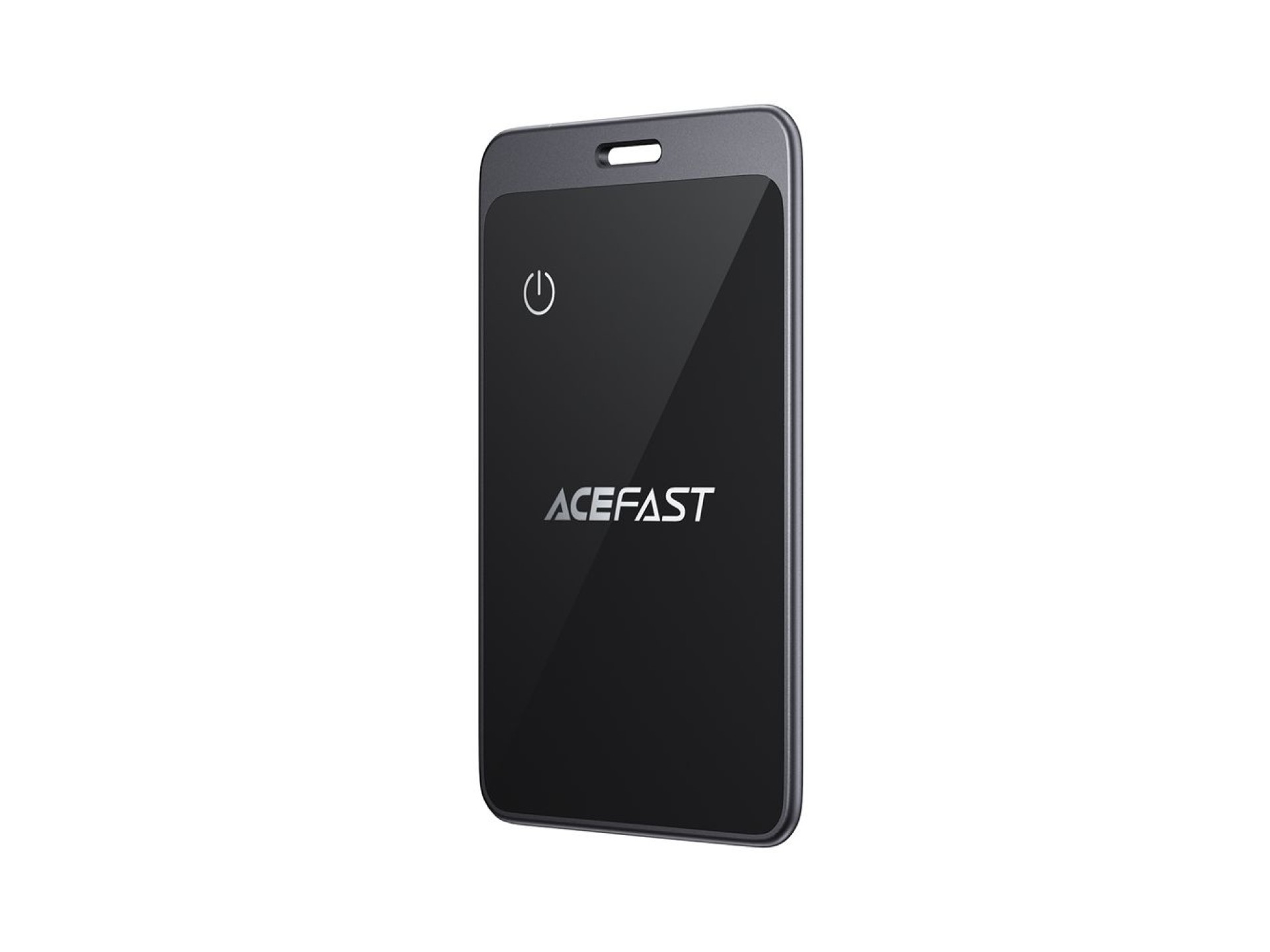 Dispositivo de posicionamento de cartão metálico Acefast S3, metal único, cinza