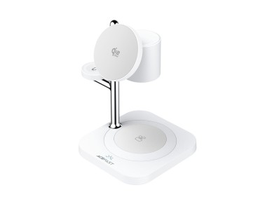 Acefast E39 Qi2.2 25W 4-in-1 Wireless Desk Charger for Phone, Watch, and Headphones with Night Light Acefast E39 Qi2.2 25W 4-in-1 Wireless Desk Charger for Phone, Watch, and Headphones with Night Light