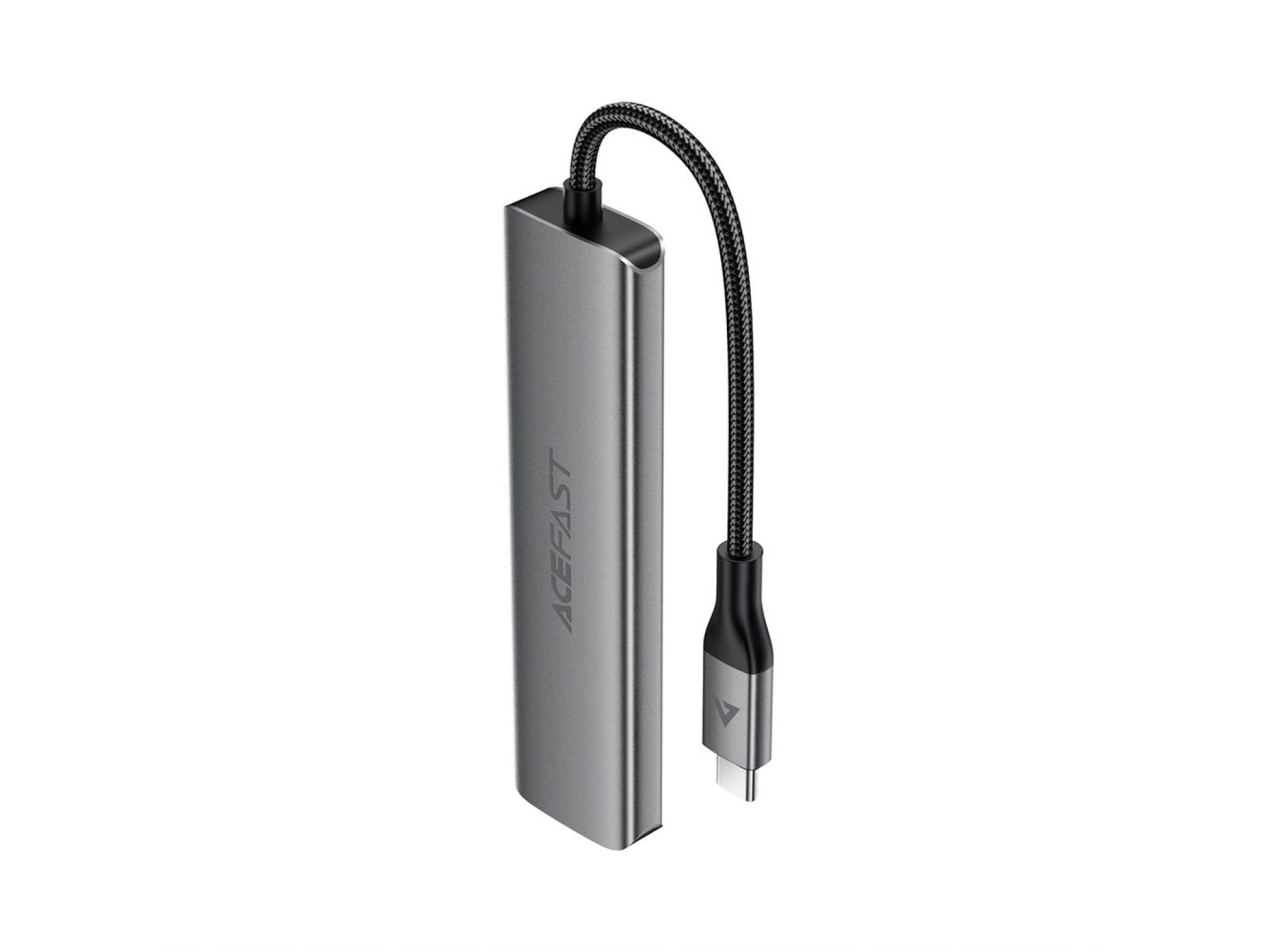Acefast J16 USB Hub USB-C 5 en 1 HDMI 4K 60Hz PD90W Estación de acoplamiento - Gris