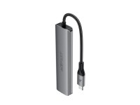 Acefast J18 USB Hub USB-C 6 en 1 HDMI 4K 60Hz PD90W Estación de acoplamiento - Gris Acefast J18 USB Hub USB-C 6 en 1 HDMI 4K 60Hz PD90W Estación de acoplamiento - Gris