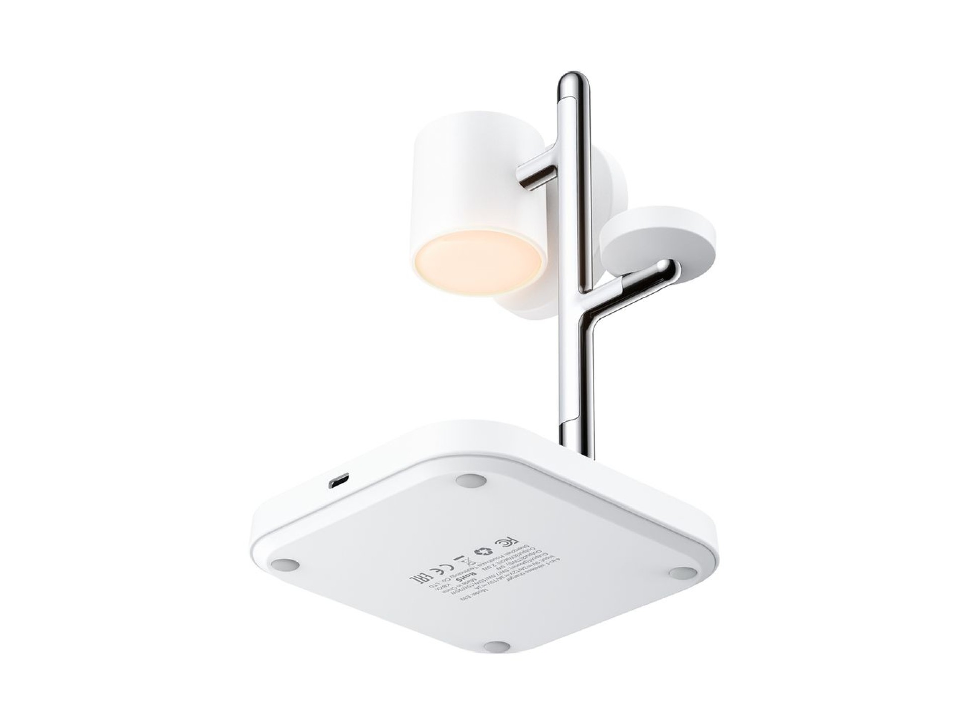 Carregador de mesa sem fio Acefast E39 Qi2.2 25W 4 em 1 para celular, relógio e fones de ouvido com