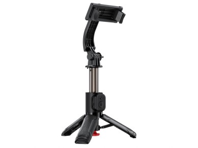 Acefast E42 Selfie Stick with Automatic Tripod and Bluetooth Remote Control 63 cm - Black Acefast E42 Selfie Stick with Automatic Tripod and Bluetooth Remote Control 63 cm - Black