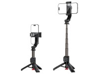 Palo selfie Acefast E42 con trípode automático y control remoto Bluetooth de 63 cm - Negro Palo selfie Acefast E42 con trípode automático y control remoto Bluetooth de 63 cm - Negro