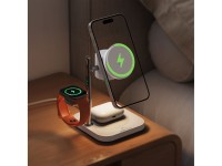 Acefast E39 Qi2.2 25W 4-in-1 Wireless Desk Charger for Phone, Watch, and Headphones with Night Light Acefast E39 Qi2.2 25W 4-in-1 Wireless Desk Charger for Phone, Watch, and Headphones with Night Light