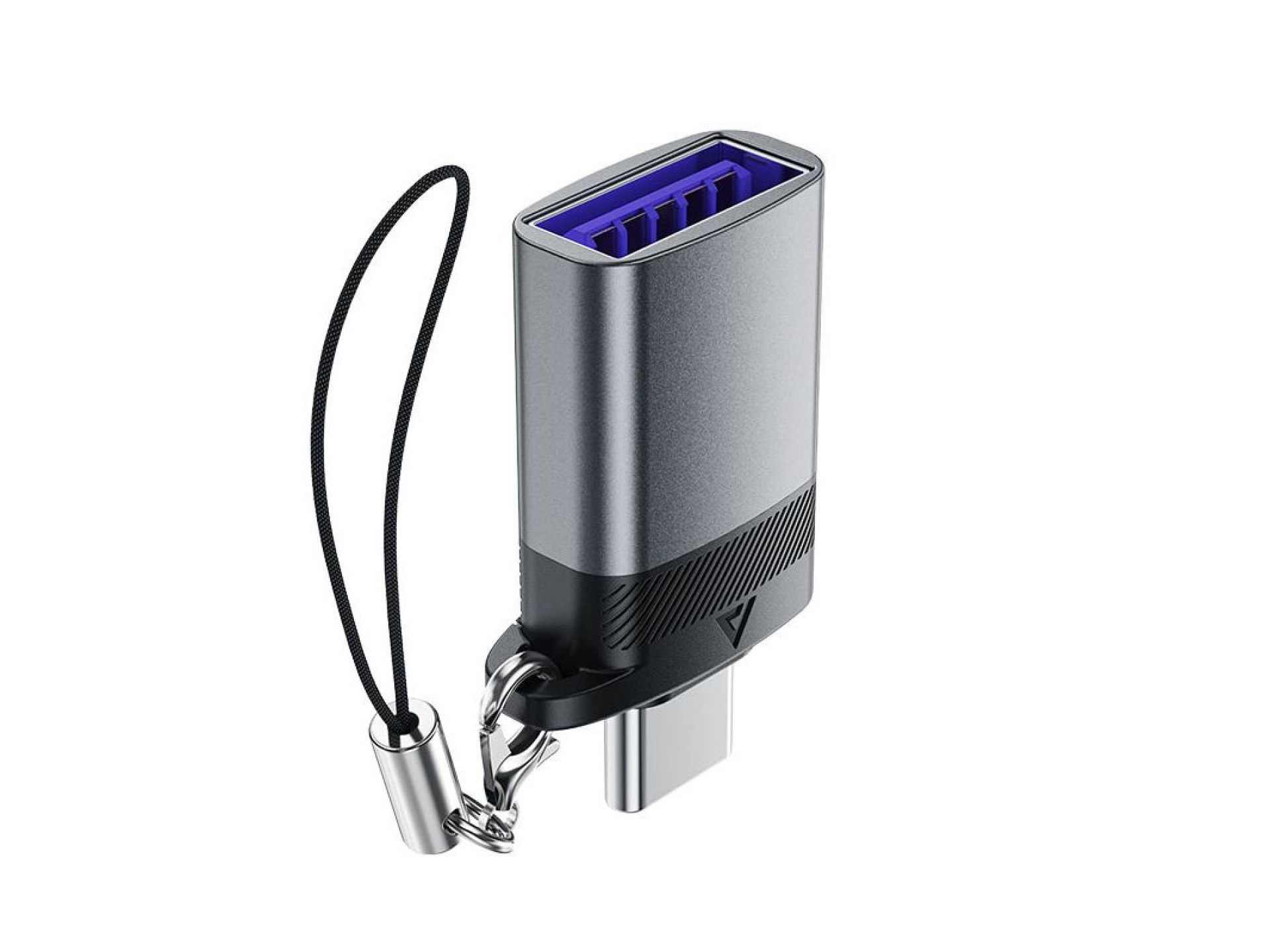 Acefast J7 USB-A - USB-C Adapter - Gray