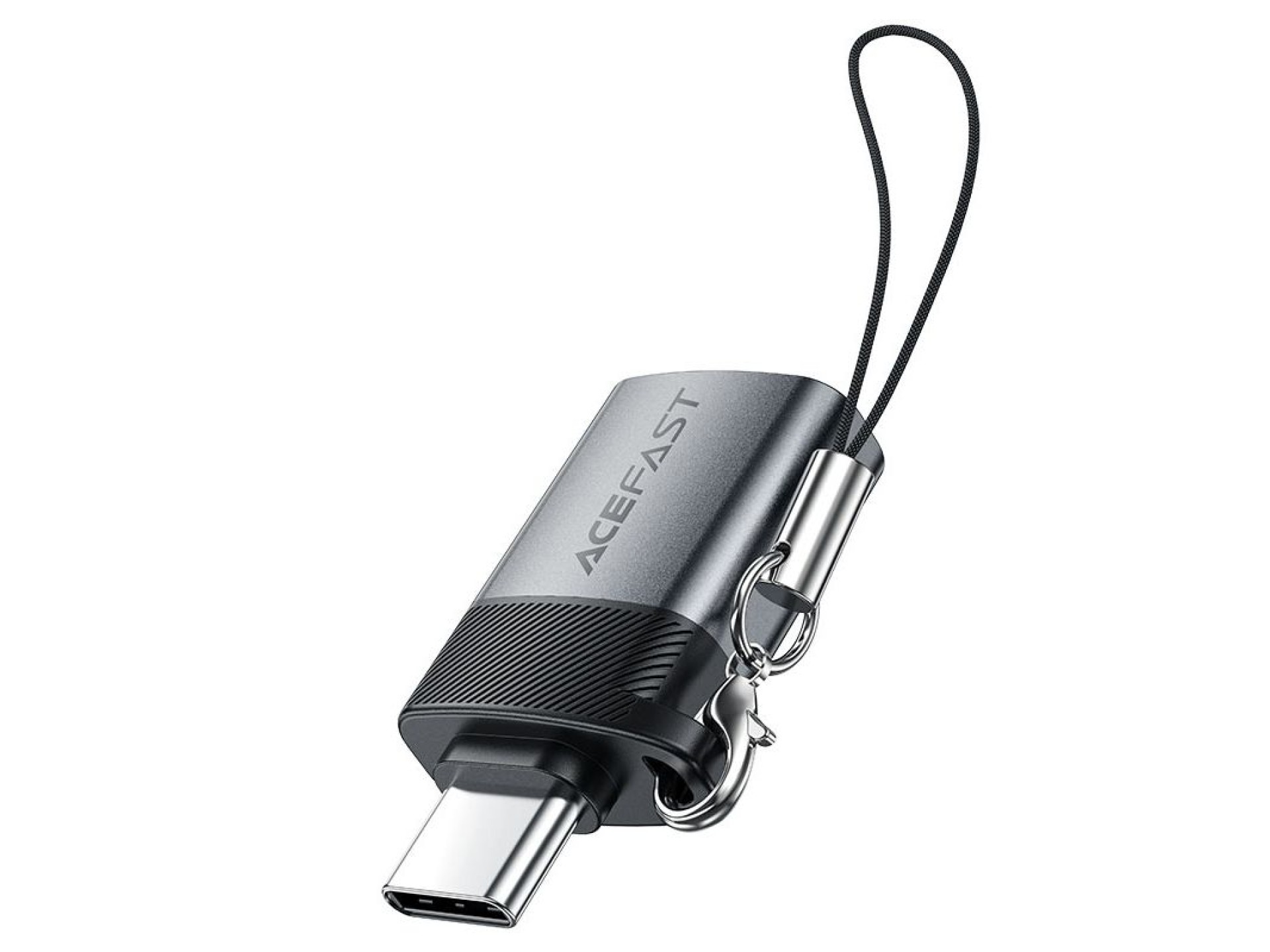 Acefast J7 USB-A - USB-C Adapter - Gray