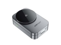 Estação de carregamento sem fio indutivo 3 em 1 Acefast E22, compatível com MagSafe - Cinza Estação de carregamento sem fio indutivo 3 em 1 Acefast E22, compatível com MagSafe - Cinza