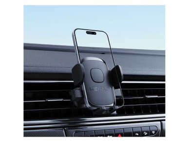 Soporte de abrazadera para rejilla de ventilación de coche Acefast D56 - Negro Soporte de abrazadera para rejilla de ventilación de coche Acefast D56 - Negro