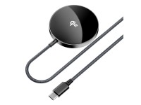 Cargador magnético inductivo Acefast E24 Qi2 de 15 W con cable USB-C de 1,2 m - Negro Cargador magnético inductivo Acefast E24 Qi2 de 15 W con cable USB-C de 1,2 m - Negro