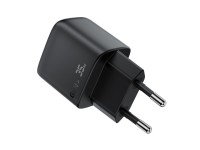 Cargador de pared Acefast A116 GaN PD de 35 W con USB-A y USB-C con pantalla - Negro Cargador de pared Acefast A116 GaN PD de 35 W con USB-A y USB-C con pantalla - Negro
