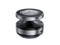 Acefast E29 Magnetic Holder with Wireless Charger with Suction Cup for Dashboard/Windshield - Black Acefast E29 Magnetic Holder with Wireless Charger with Suction Cup for Dashboard/Windshield - Black