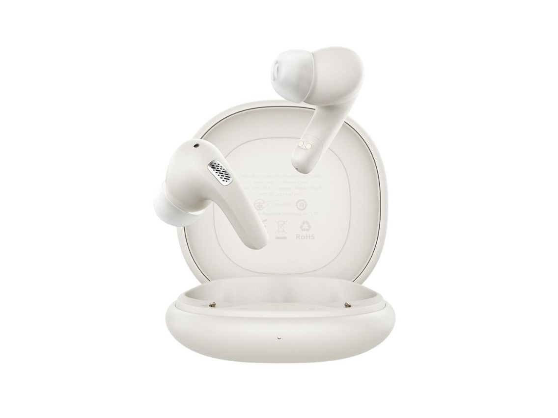 Acefast W3 In-Ear Wireless ANC TWS Headphones - White