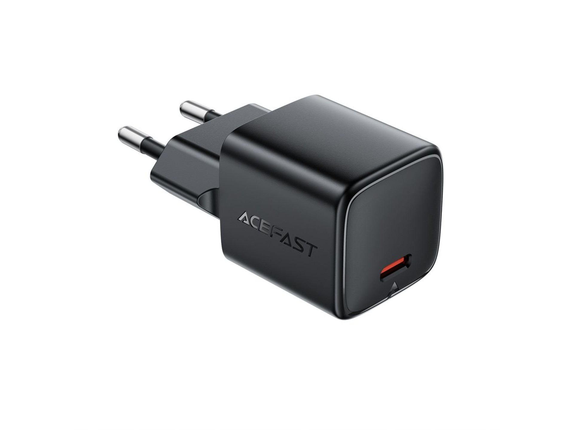 Carregador de parede USB-C Acefast A117 GaN PD 20W - Preto