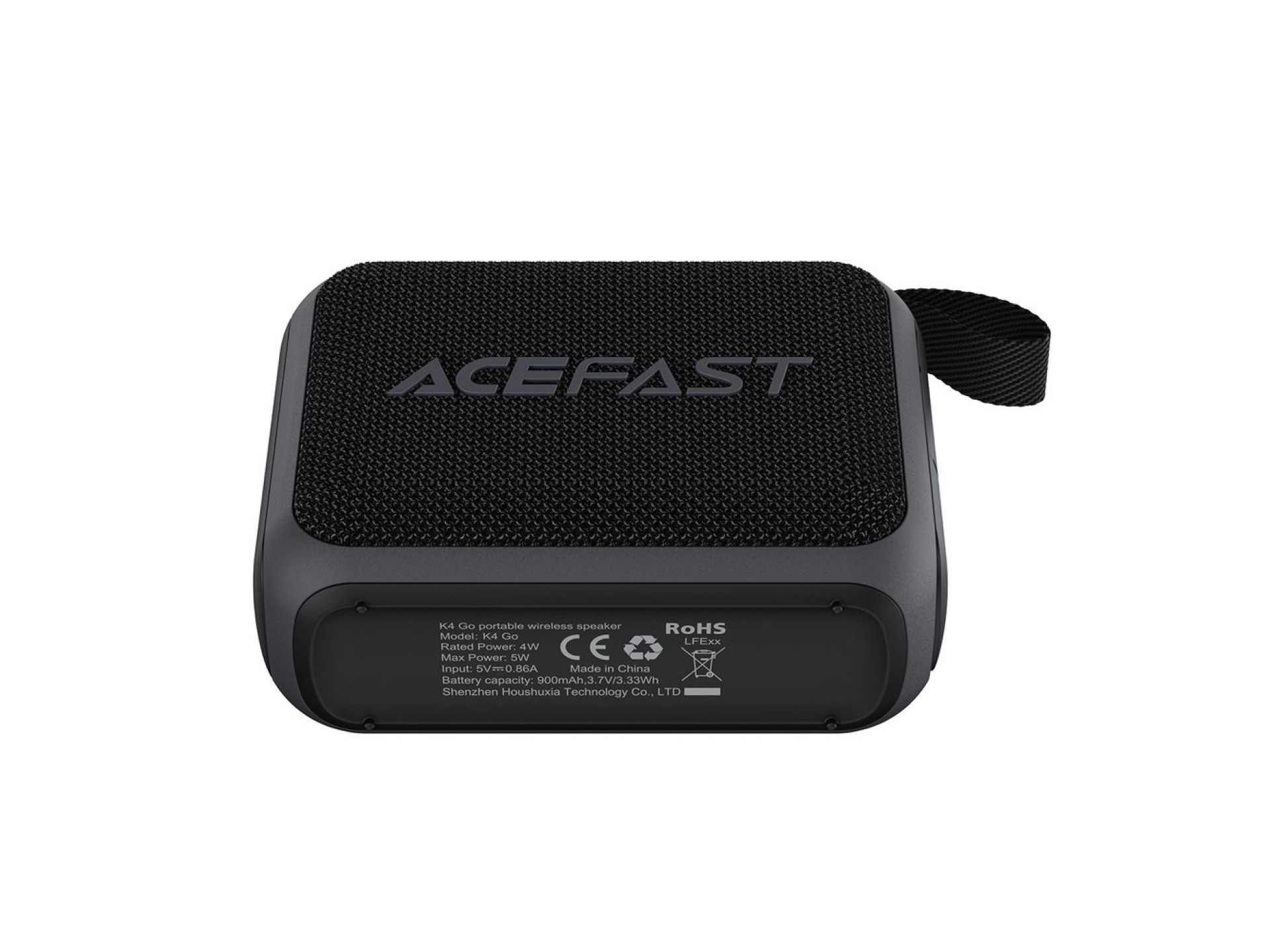 Acefast K4 Go Bluetooth 5.4 Mini Wireless Speaker - Black