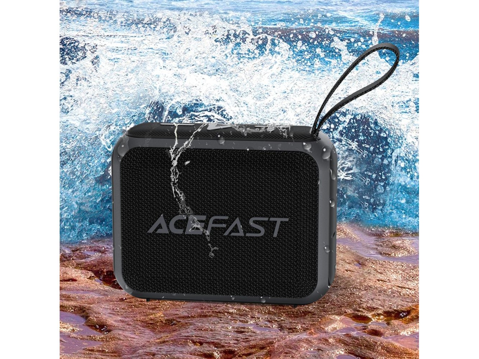 Acefast K4 Go Bluetooth 5.4 Mini Wireless Speaker - Black