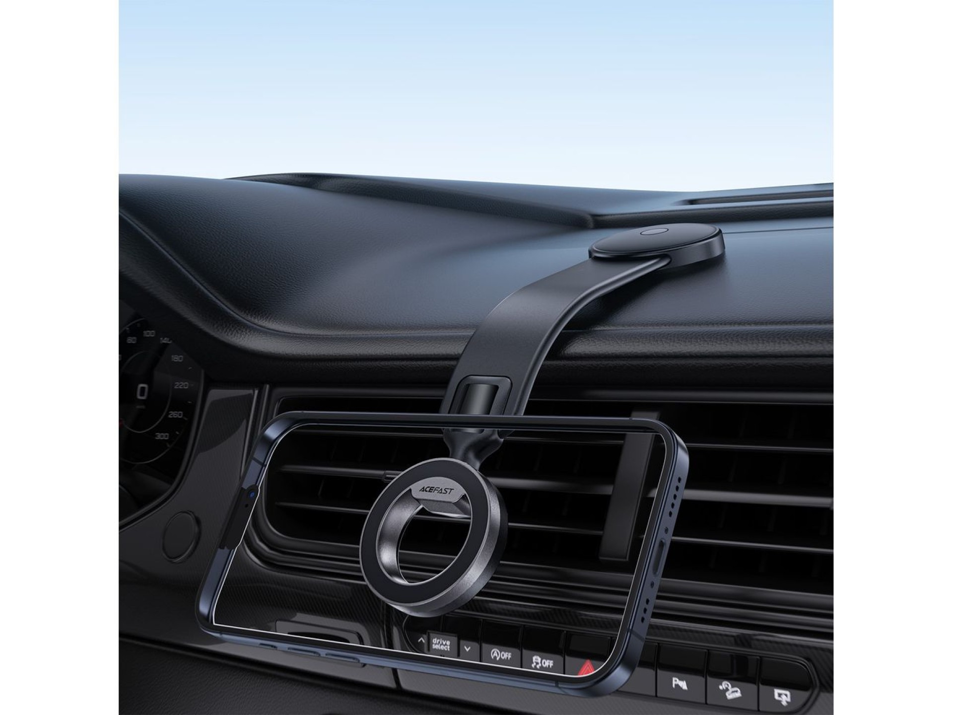 Suporte magnético para painel Acefast D36 - Preto