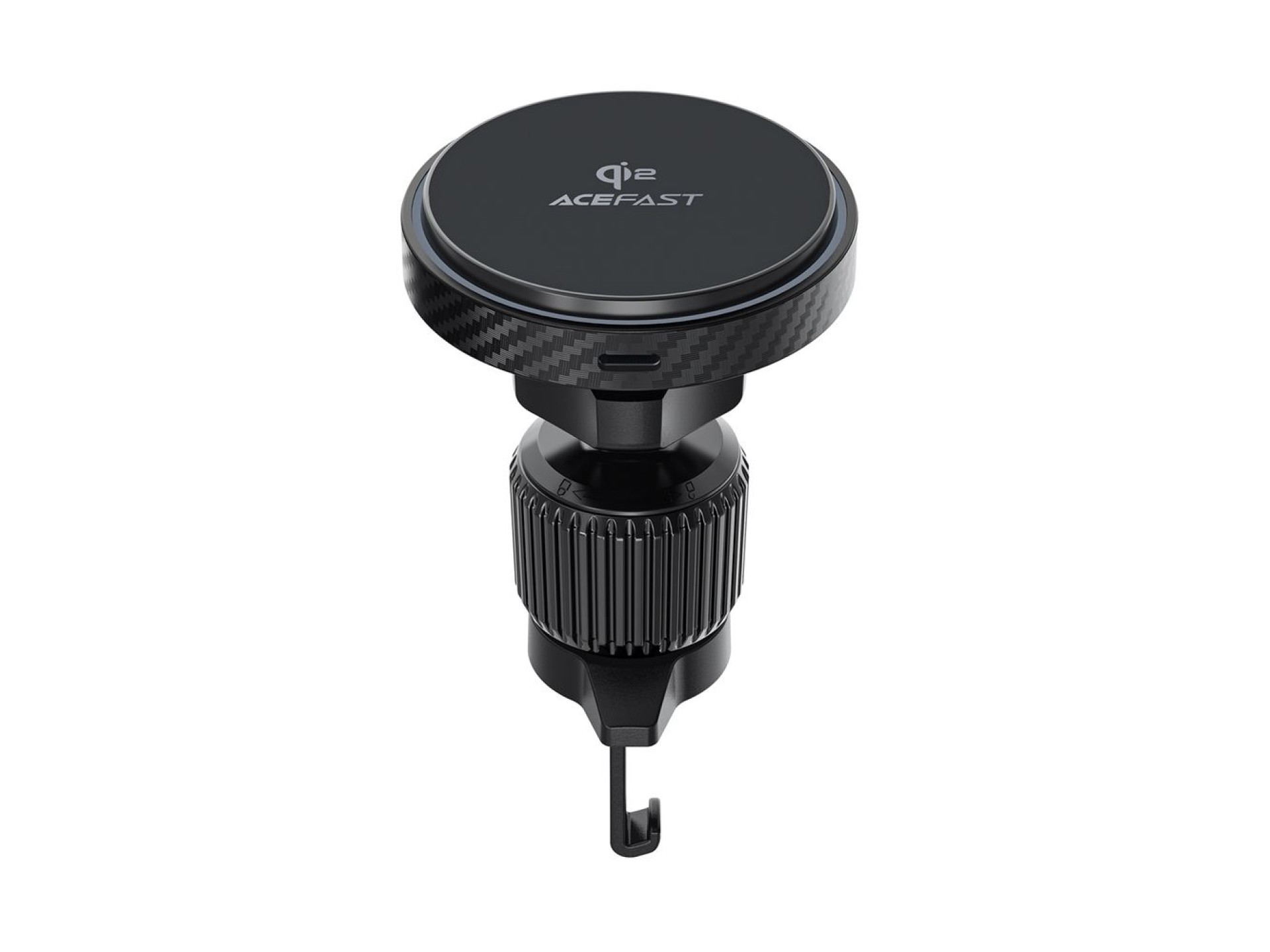 Suporte veicular Acefast D33 com carregador magnético Qi2 de 15 W para saída de ar - Preto