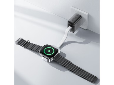Acefast E21 5W Wireless Charger for Apple Watch - Silver Acefast E21 5W Wireless Charger for Apple Watch - Silver