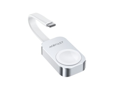Acefast E21 5W Wireless Charger for Apple Watch - Silver Acefast E21 5W Wireless Charger for Apple Watch - Silver