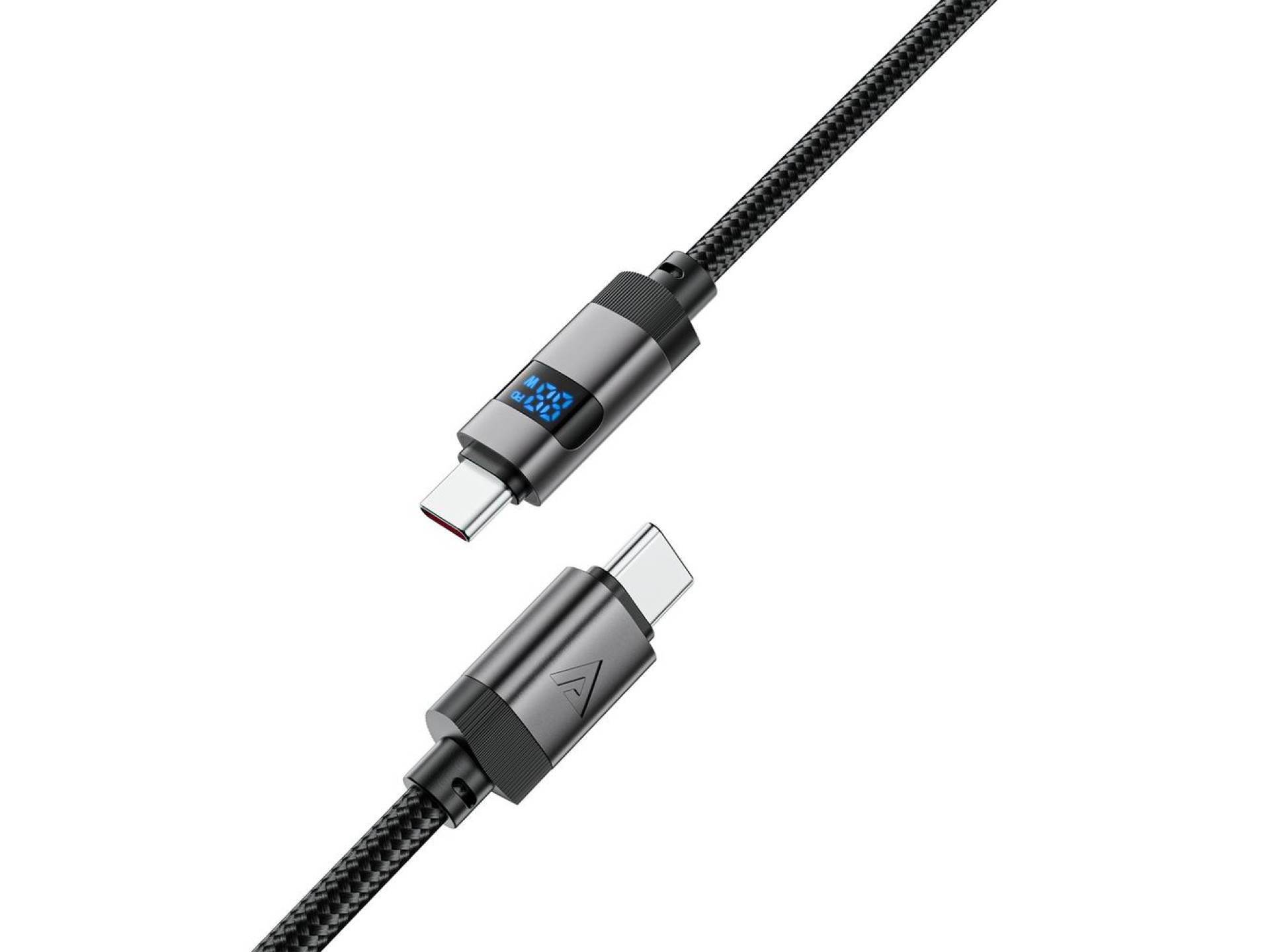 Acefast C15-03 USB-C - Cabo USB-C com DisplayPort 480Mb/s 60W 1,2m - Preto