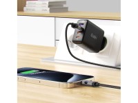 Cable USB-A - USB-C Acefast C15-04 con pantalla, 480 Mb/s, 66 W, 1,2 m - Negro Cable USB-A - USB-C Acefast C15-04 con pantalla, 480 Mb/s, 66 W, 1,2 m - Negro